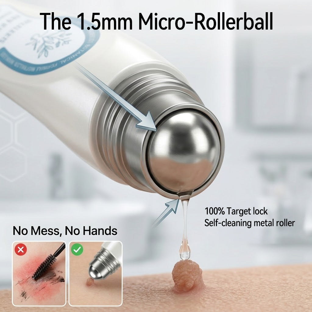 Nuvessaskin® 7-𝐷𝑎𝑦 𝗧𝐚𝐠 & 𝗦𝗽𝐨𝐭 𝐄𝐫𝒂𝒔𝒆𝒓(Zero Pain, Zero 𝐒𝐜𝐚𝒓𝒔 Rollerball) 👀