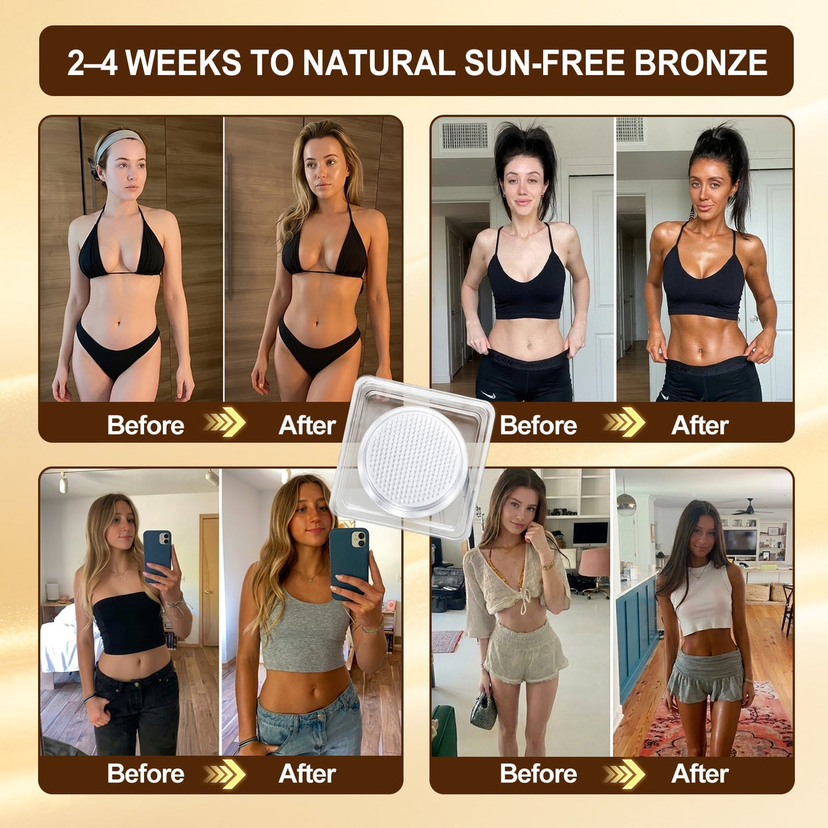 Nuvessaskin® Sunless Bronze Patches