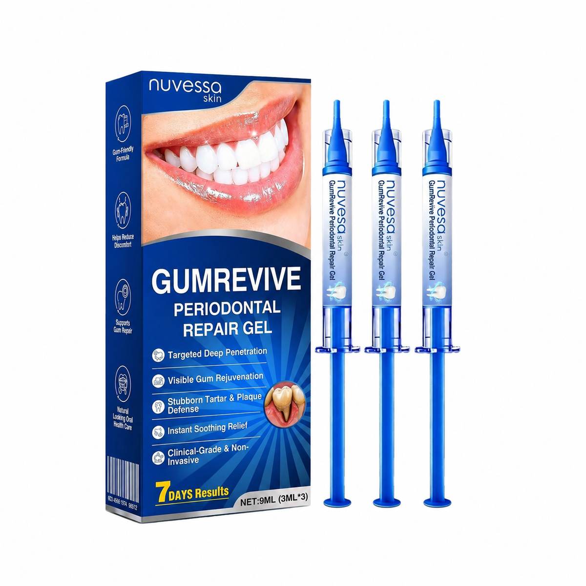 🇺🇸🏅🦷🛡️NuvessaSkin® GumRevive Periodontal Repair Gel