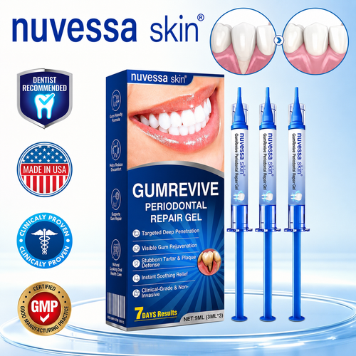 🇺🇸🏅🦷🛡️NuvessaSkin® GumRevive Periodontal Repair Gel