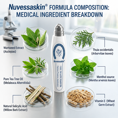 Nuvessaskin® 7-𝐷𝑎𝑦 𝗧𝐚𝐠 & 𝗦𝗽𝐨𝐭 𝐄𝐫𝒂𝒔𝒆𝒓(Zero Pain, Zero 𝐒𝐜𝐚𝒓𝒔 Rollerball) 👀